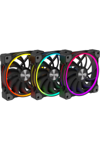Obrázok pre Alpenföhn Wing Boost 3 Počítačová skříň, Procesor Ventilátor 12 cm Černá 3 kusů