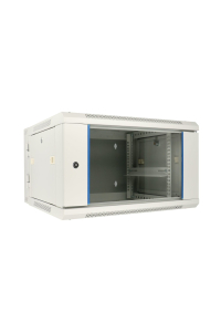 Extralink Racková skříň 6U 600x600 AZH Šedá montovaná na zdi, dvoudílná Obrázok pre Extralink Racková skříň 6U 600x600 AZH Šedá montovaná na zdi, dvoudílná