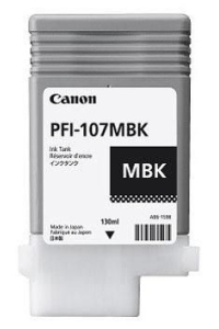 Obrázok pre Canon PFI-107MBK inkoustová náplň 1 kusů Originální Matně černá