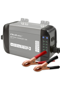 Obrázok pre Qoltec 51952 Chytrá nabíječka Monolith pro LiFePO4 AGM GEL SLA baterie | 10A | 24V
