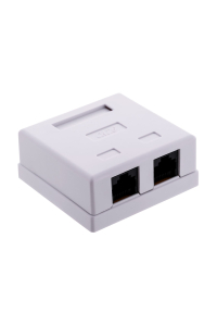Alantec GN011 síťová rozvodná krabice Cat6 Bílá Obrázok pre Alantec GN011 síťová rozvodná krabice Cat6 Bílá