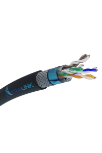 Extralink Síťový kabel s krouceným párem CAT5E SFTP (SF/UTP) V2 Externí 305M Obrázok pre Extralink Síťový kabel s krouceným párem CAT5E SFTP (SF/UTP) V2 Externí 305M
