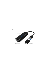 Obrázok pre ICY BOX IB-HUB1419-LAN USB 3.2 Gen 1 (3.1 Gen 1) Type-A Černá
