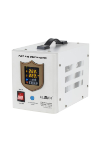 Uninterruptible power supply KEMOT PROsinus-500 converter with pure sine wave and charging function 12V 230V 500VA/300W Obrázok pre Uninterruptible power supply KEMOT PROsinus-500 converter with pure sine wave and charging function 12V 230V 500VA/300W