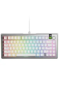 Glorious Gaming GMMK 3 PRO 75% Prebuilt klávesnice Hraní USB QWERTY Americká angličtina Stříbrná Obrázok pre Glorious Gaming GMMK 3 PRO 75% Prebuilt klávesnice Hraní USB QWERTY Americká angličtina Stříbrná