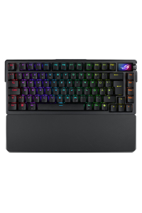 ASUS ROG Azoth Extreme klávesnice Hraní USB + RF Wireless + Bluetooth QWERTZ Černá Obrázok pre ASUS ROG Azoth Extreme klávesnice Hraní USB + RF Wireless + Bluetooth QWERTZ Černá