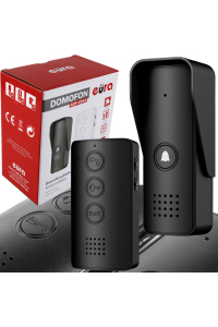 Obrázok pre EURA ADP-09A3 intercom black, hands-free