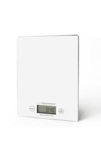 Obrázok pre Esperanza EKS002W kuchyňská výha Bílá Pracovní deska Obdélník Elektronická kuchyňská váha