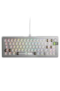 Obrázok pre Glorious Gaming GMMK 3 PRO 65% Barebones klávesnice Hraní USB Ne Stříbrná