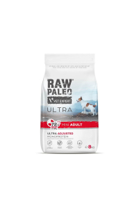 Obrázok pre VETEXPERT Raw Paleo Ultra Mini Adult Beef - suché krmivo pro psy - 8 kg