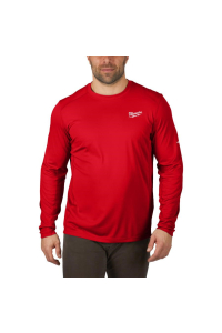 Obrázok pre MILWAUKEE LONG SLEEVE WORK T-SHIRT LIGHT - RED WWLSRD-S
