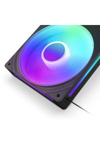NZXT RF-U36HF-B1 Chladicí systém pro počítač Počítačová skříň Ventilátor 36 cm Černá Obrázok pre NZXT RF-U36HF-B1 Chladicí systém pro počítač Počítačová skříň Ventilátor 36 cm Černá