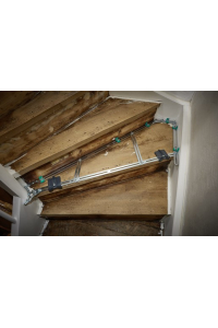 Obrázok pre wolfcraft GmbH 5210000 Rádiusová měrka Stair gauge Černá, Nerezová ocel