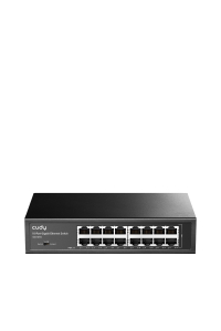 Obrázok pre Cudy GS1016 síťový přepínač Gigabit Ethernet (10/100/1000) Černá