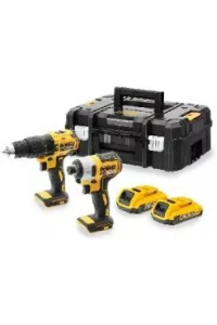 DeWALT DCK2060D2T-QW AKU/rázový šroubovák Žlutá Obrázok pre DeWALT DCK2060D2T-QW AKU/rázový šroubovák Žlutá