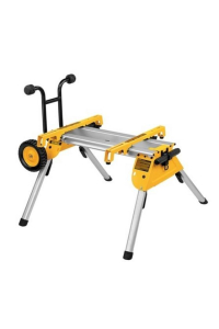 Workstation with wheels for mitre sawing Obrázok pre Workstation with wheels for mitre sawing