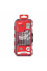 MILWAUKEE UNIVERSAL DRILL BIT set. 8pcs Obrázok pre MILWAUKEE UNIVERSAL DRILL BIT set. 8pcs