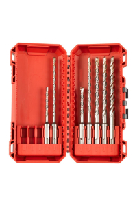 MILWAUKEE WIERTŁO SDS PLUS M2 KPL. 7pcs /5-6-8x110mm - 6-8-10-12x160mm/ Obrázok pre MILWAUKEE WIERTŁO SDS PLUS M2 KPL. 7pcs /5-6-8x110mm - 6-8-10-12x160mm/