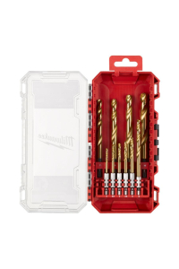 Milwaukee metal drill bit HSS-G TIN set. 10 pcs. H Obrázok pre Milwaukee metal drill bit HSS-G TIN set. 10 pcs. H