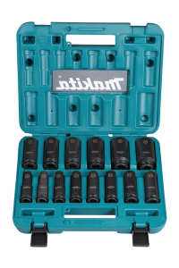 Obrázok pre Makita E-16586 nástrčná hlavice na ráčnu Sada nástrčných hlavic na ráčnu Černá, Zelená
