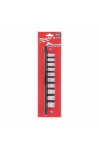 Obrázok pre MILWAUKEE socket set 10 pcs. 3/8