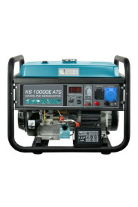 Könner & Söhnen KS 10000E ATS motorové generátory 7500 W 25 l Benzín Černá, Modrozelená Obrázok pre Könner & Söhnen KS 10000E ATS motorové generátory 7500 W 25 l Benzín Černá, Modrozelená