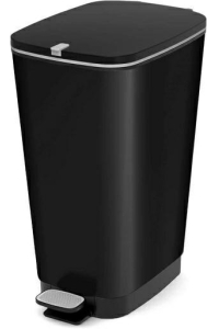 Obrázok pre KETER WASTE BIN WITH PEDAL 60L BLACK IT