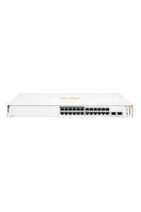 HPE Aruba Networking Networking Instant On Switch 24p Gigabit CL4 PoE 2p SFP 195W 1830 Řízený L2 Gigabit Ethernet (10/100/1000) Podpora napájení po Ethernetu (PoE) 1U Obrázok pre HPE Aruba Networking Networking Instant On Switch 24p Gigabit CL4 PoE 2p SFP 195W 1830 Řízený L2 Gigabit Ethernet (10/100/1000) Podpora napájení po Ethernetu (PoE) 1U