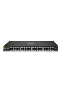 HPE Aruba Networking CX 6100 48G Class4 PoE 4SFP+ 370W Switch Řízený L3 Gigabit Ethernet (10/100/1000) Podpora napájení po Ethernetu (PoE) 1U Černá Obrázok pre HPE Aruba Networking CX 6100 48G Class4 PoE 4SFP+ 370W Switch Řízený L3 Gigabit Ethernet (10/100/1000) Podpora napájení po Ethernetu (PoE) 1U Černá