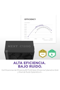 Obrázok pre NZXT C1200 Gold ATX 3.1 napájecí zdroj 1200 W 24-pin ATX Černá