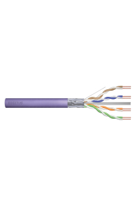 Digitus DK-1624-VH-1 síťový kabel Fialová 100 m Cat6 F/UTP (FTP) Obrázok pre Digitus DK-1624-VH-1 síťový kabel Fialová 100 m Cat6 F/UTP (FTP)