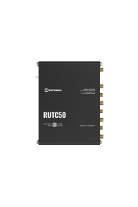Obrázok pre Teltonika RUTC50 bezdrátový router Gigabit Ethernet Dvoupásmový (2,4 GHz / 5 GHz) 5G Černá