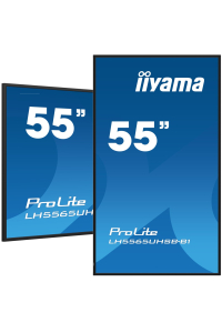 iiyama LH5565UHSB-B1 sdělovací displej Stánkový design 138,7 cm (54.6 Obrázok pre iiyama LH5565UHSB-B1 sdělovací displej Stánkový design 138,7 cm (54.6