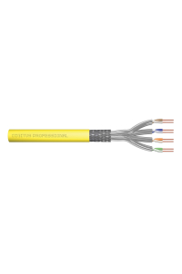 Digitus DK-1743-A-VH-1 síťový kabel Žlutá 100 m Cat7a S/FTP (S-STP) Obrázok pre Digitus DK-1743-A-VH-1 síťový kabel Žlutá 100 m Cat7a S/FTP (S-STP)