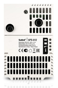Obrázok pre Satel APS-612 příslušenství k centrální řídicí jednotce chytrého domova Napájecí jednotka
