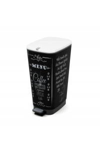 Obrázok pre Keter garbage bin Coffe Menu 50L