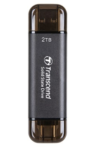 Obrázok pre Transcend TS2TESD310C externí SSD disk 2 TB USB typ A na USB typ C 3.2 Gen 2 (3.1 Gen 2) Černá