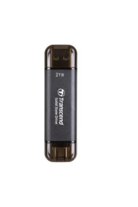 Obrázok pre Transcend TS2TESD310C externí SSD disk 2 TB USB typ A na USB typ C 3.2 Gen 2 (3.1 Gen 2) Černá