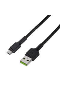Green Cell KABGC25 USB kabel 0,3 m USB A USB C Černá Obrázok pre Green Cell KABGC25 USB kabel 0,3 m USB A USB C Černá