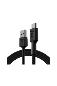 Green Cell KABGC22 USB kabel USB 2.0 1,2 m USB A USB C 0,48 Gbit/s Černá Obrázok pre Green Cell KABGC22 USB kabel USB 2.0 1,2 m USB A USB C 0,48 Gbit/s Černá