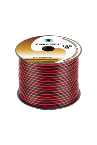 Speaker cable 0.5mm black-red Obrázok pre Speaker cable 0.5mm black-red