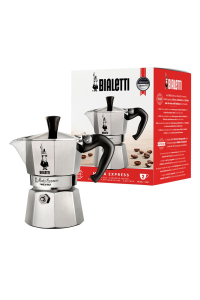 Bialetti Moka Express Moka konvička Hliník, Černá Obrázok pre Bialetti Moka Express Moka konvička Hliník, Černá
