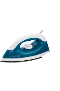 Esperanza TRAVEL IRON SMOOTHER Suché žehlení Nepřilnavá žehlicí plocha 1200 W Modrá, Bílá Obrázok pre Esperanza TRAVEL IRON SMOOTHER Suché žehlení Nepřilnavá žehlicí plocha 1200 W Modrá, Bílá
