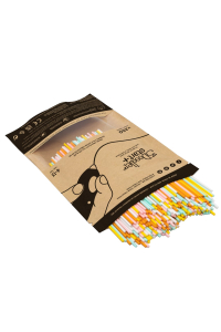 Obrázok pre 3Doodler Start Eco Plastic - Fire and Ice Mixed Bag 250 Kompostovatelný plast Oranžová, Tyrkysová, Bílá, Žlutá 1 g