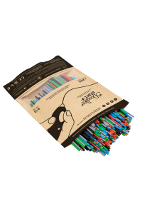 Obrázok pre 3Doodler Primary Pow Mixed Bag 250 Kompostovatelný plast Modrá, Zelená, Šedá, Červená 1 g