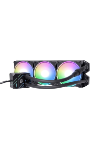 Alphacool Eisbaer Pro Aurora 360 Procesor Kapalinový chladič typu vše v jednom 12 cm Černá, Bílá 1 kusů Obrázok pre Alphacool Eisbaer Pro Aurora 360 Procesor Kapalinový chladič typu vše v jednom 12 cm Černá, Bílá 1 kusů
