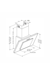 Obrázok pre AKPO WK-4 NERO 2.0 50 White T300 Linear LED/Controller Hood