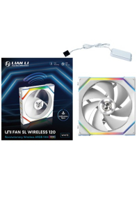 Lian Li UNI FAN SL Wireless 120 Počítačová skříň Ventilátor 12 cm Bílá 1 kusů Obrázok pre Lian Li UNI FAN SL Wireless 120 Počítačová skříň Ventilátor 12 cm Bílá 1 kusů