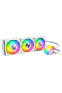 Obrázok pre Montech Hyper Flow ARGB AIO Water Cooler, white - 360 mm