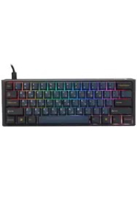 Ducky One 3 Pro Mini Nazca Line Gaming Keyboard, mechanical, 8,000 Hz, Hot Swap, RGB - Cherry MX2A Speed Silver, ANSI (US) Obrázok pre Ducky One 3 Pro Mini Nazca Line Gaming Keyboard, mechanical, 8,000 Hz, Hot Swap, RGB - Cherry MX2A Speed Silver, ANSI (US)
